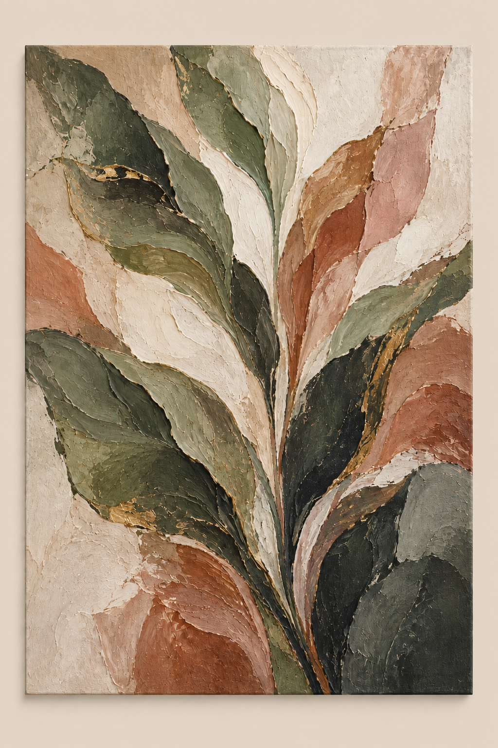 Autumn Canopy — Textured Botanical Wall Art